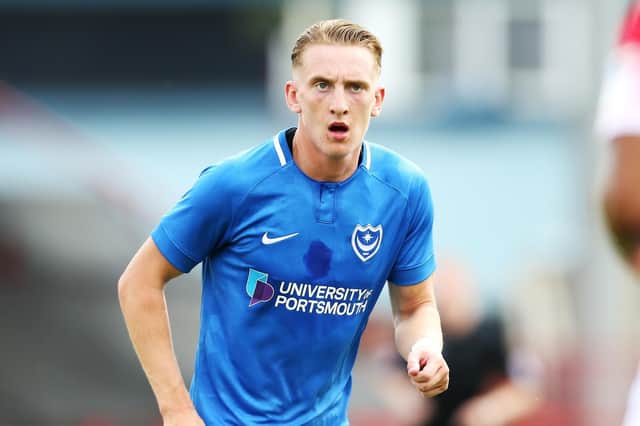 Ronan Curtis will make his first Fratton Park appearance today. Picture: Joe Pepler/ PinPep