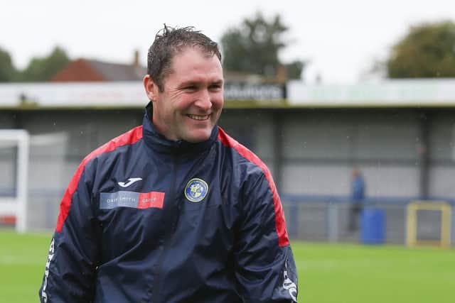 Hawks manager Lee Bradbury. Picture: Neil Marshall