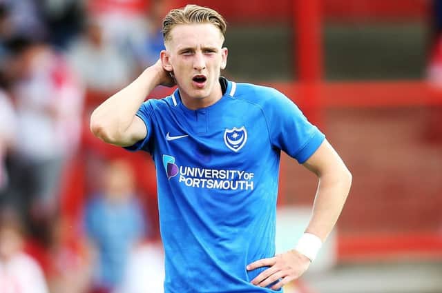 Ronan Curtis joined Pompey from Derry City during the summer Picture: Joe Pepler
