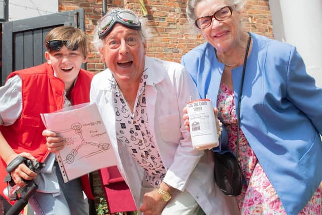 Back to the Future with Ben Irish, John Mclaverty and Margaret James at Groundlings Theatre. Picture: Keith Woodland