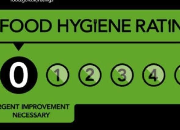 Inspectors found eight restaurants and takeways came up short in their hygiene ratings.