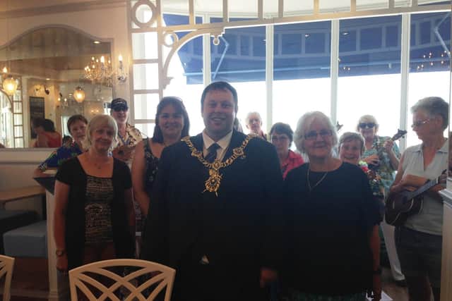 The Fellowship, in Portsmouth, held a party for people with mental health issues. Picture: Katy Walsh, Carers Centre.