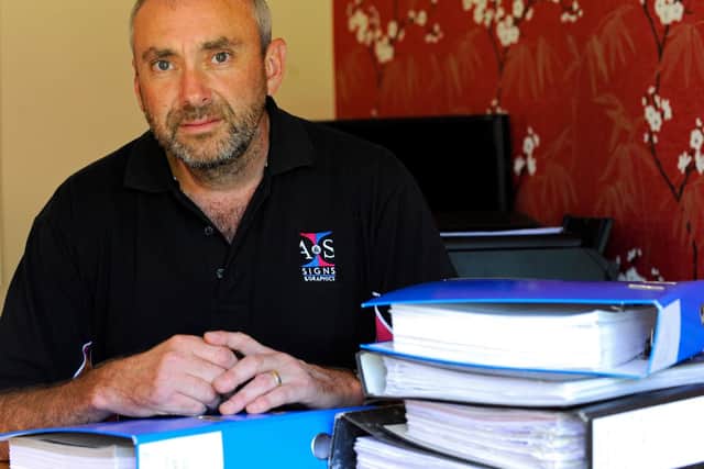 Kevin Arrowsmith, who was one of those leading the campaign. Photo: Malcolm Wells