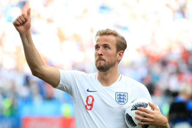 England football captain Harry Kane