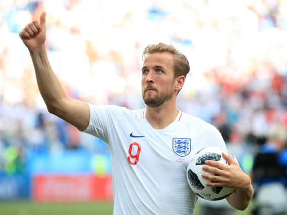 England football captain Harry Kane