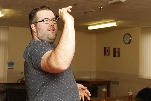 Danny Smith got two 18-dart legs