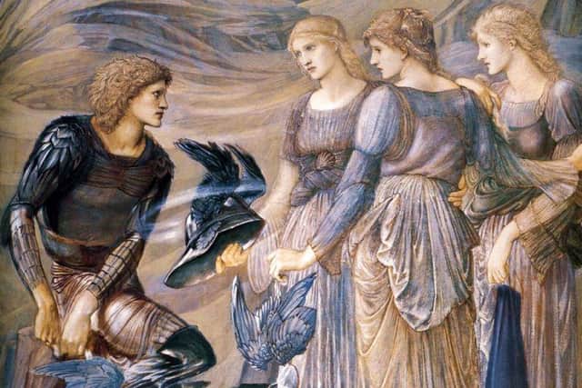 Perseus and the Sea Nymphs in The Perseus Series.