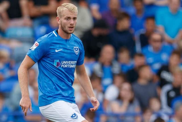 Pompey defender Jack Whatmough Picture: Ben Queenborough
