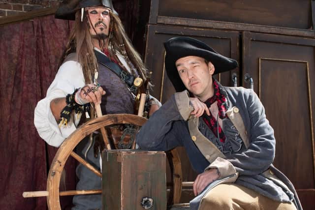 Captain Jack Sparrow even made an appearance at the Comic Con. Picture: Keith Woodland