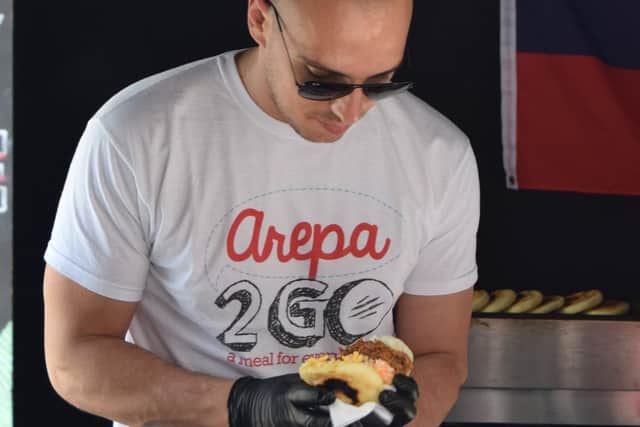 Director Alejandro De Carlo from Arepa2Go