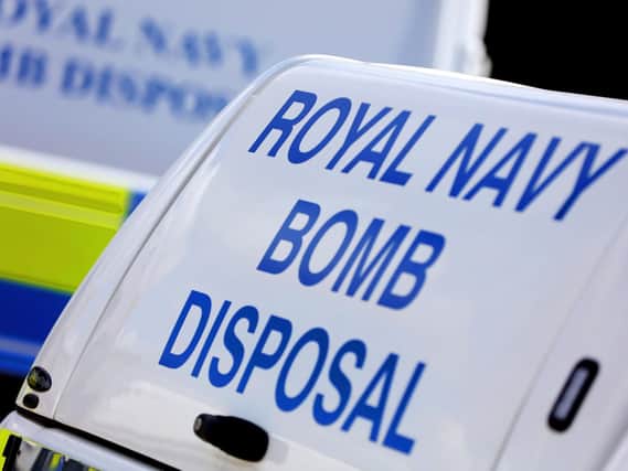 Bomb disposal unit