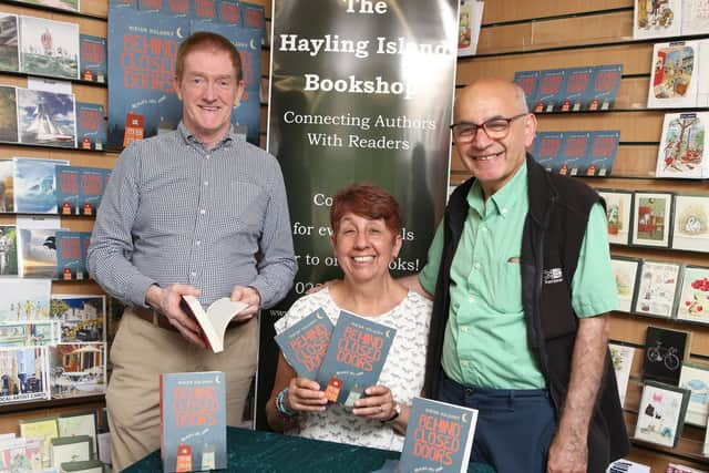 Children's author Miriam Halahmy at The Hayling Island Bookshop