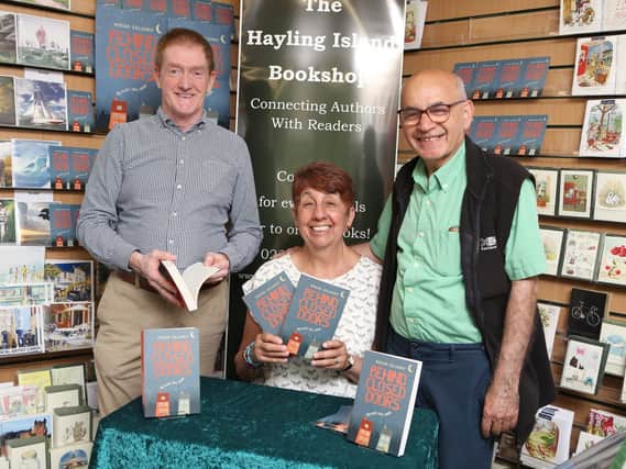 Children's author Miriam Halahmy at The Hayling Island Bookshop