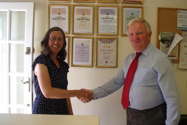 Fiona Daborn, Christian Aid with Chris Halliwell, Addison Law