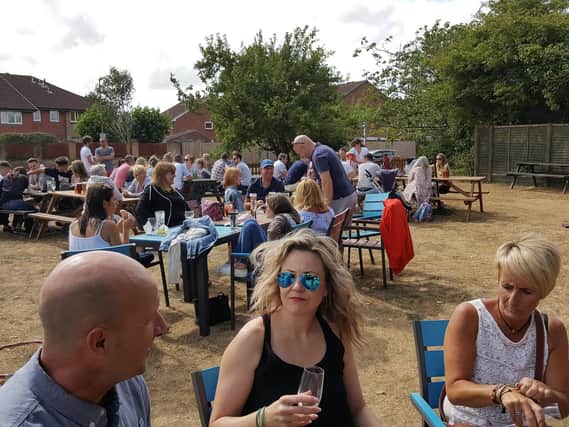 A fundraising day was held at the Cuckoo Pint in Stubbington