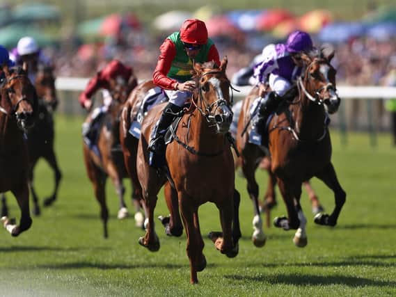 Billesdon Brook captures the 1000 Guineas. Picture: PA Images