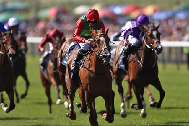 Billesdon Brook captures the 1000 Guineas. Picture: PA Images
