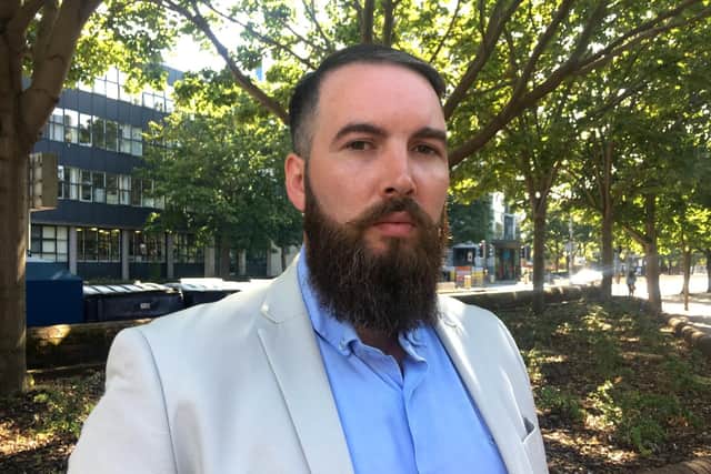 Paul Cheape of Steamachine in Elm Grove in Southsea speaks out after the man who wrecked his business by falsely naming him a paedophile is convicted of making a racist phone call