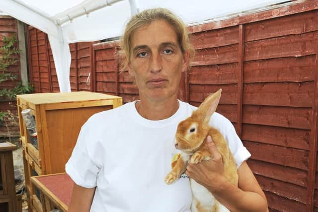 Vanessa Taylor of South Coast Rabbit Rescue