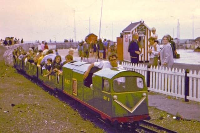 The trains on Southsea's miniature railway were not always steam-hauled. In 1964 a diesel loco took control. Picture: Kevin Munks