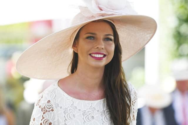 Glamour at Glorious ... today is Ladies' Day / Picture by Malcolm Wells