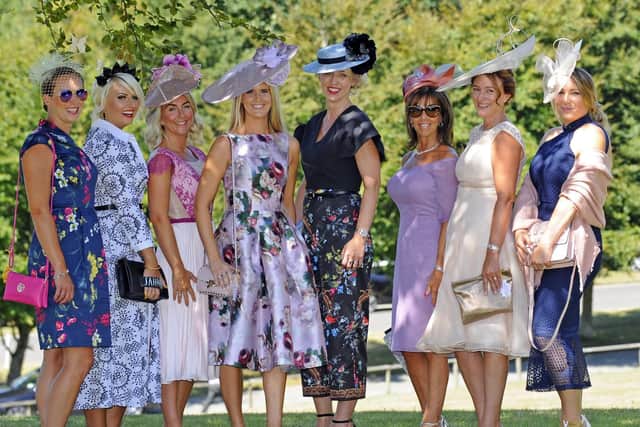 Shade needed! This is how to keep cool on Ladies' Day / Picture by Malcolm Wells
