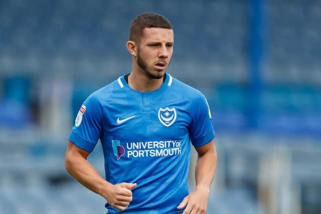 Pompey forward Conor Chaplin