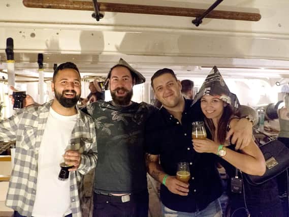 WarriorFest 2018 - onboard HMS Warrior, organised by Staggeringly Good Brewery