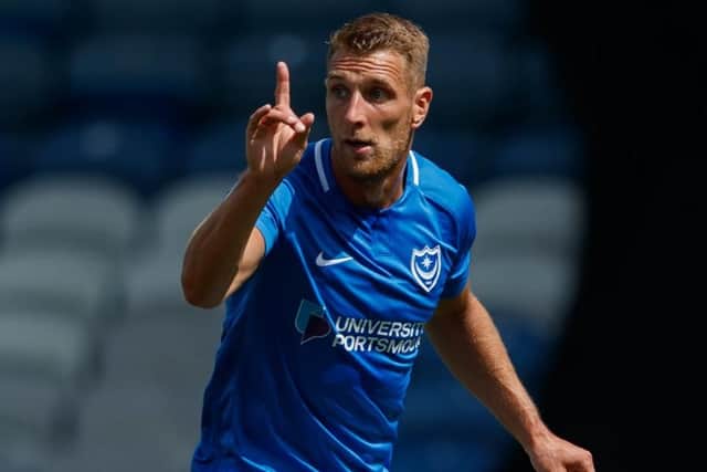 New Pompey left-back Lee Brown