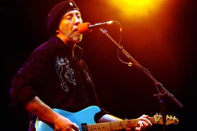 Legendary singer/songwriter Richard Thompson and his Electric Trio will be at Wickham Festival on Sunday.