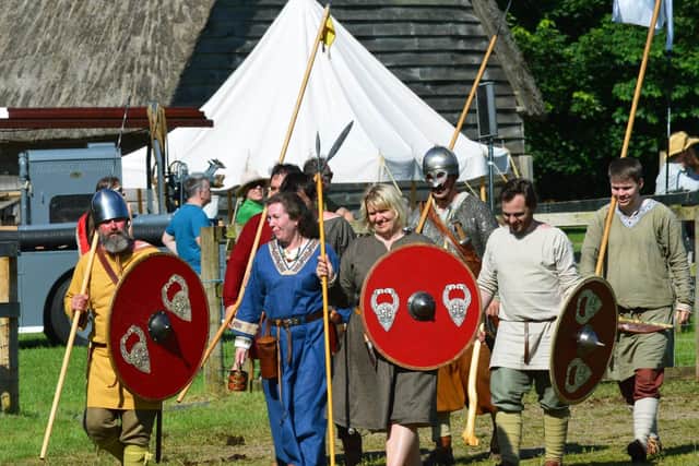 Weorod at a reenactment