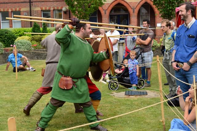 Weorod at a combat display