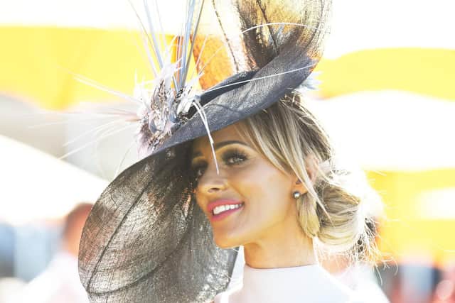 Katie Houghton came from Ascot to Goodwood on Ladies Day. Picture: Malcolm Wells