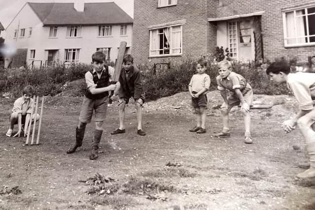 An early 'Test' match on the fledgling Leigh Park estate