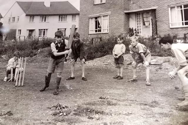 An early 'Test' match on the fledgling Leigh Park estate