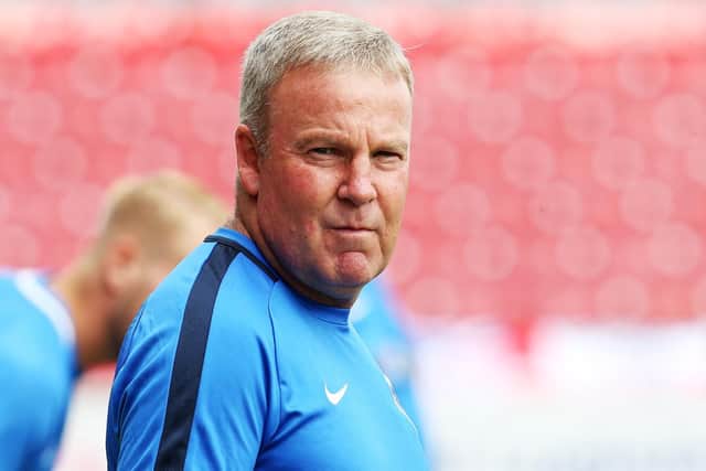Pompey manager Kenny Jackett. Picture: Joe Pepler/ PinPep Media