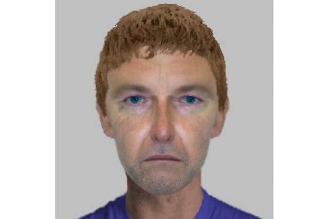 The suspect who attacked a pensioner