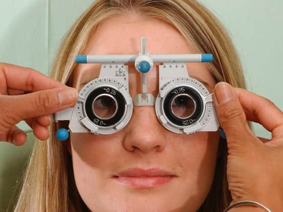 When did you last have an eye test? Picture: PA