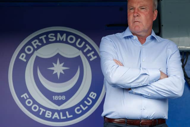 Pompey boss Kenny Jackett. Picture: Ben Queensborough