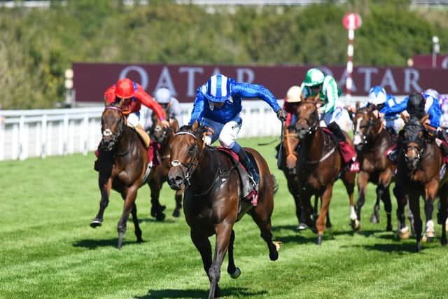 Battaash leaves his rivals standing to win the King George at Goodwood / Picture by Malcolm Wells