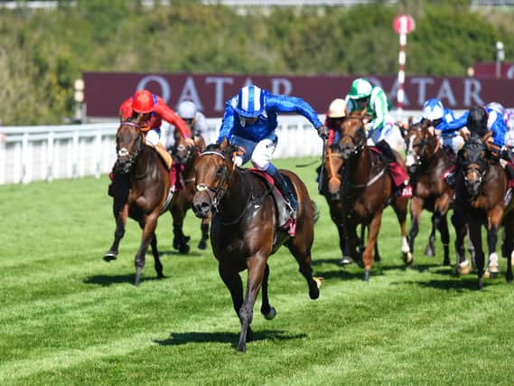 Battaash leaves his rivals standing to win the King George at Goodwood / Picture by Malcolm Wells