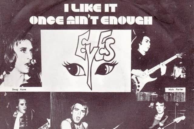 The cover of Eyes' record I Like It, released through Raw Records. Picture: Lee Wood