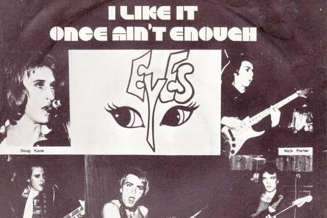The front cover of Eyes' record I Like It, released through Raw Records. Picture: Lee Wood