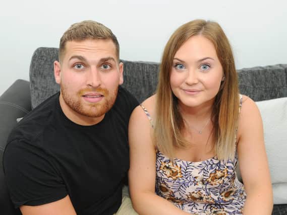 Adam Long and his wife Georgia
