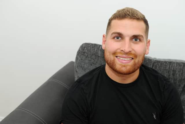Adam Long (26) from Southsea, a former Portsmouth Rugby Club player. Picture: Sarah Standing