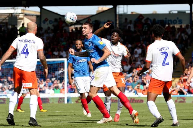 Pompey got the win against Luton. Picture: Andrew Foster