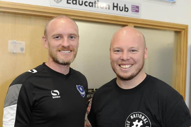 Head of Education, Dan Rook (left), alongside Head of Community Cohesion James Shannon
