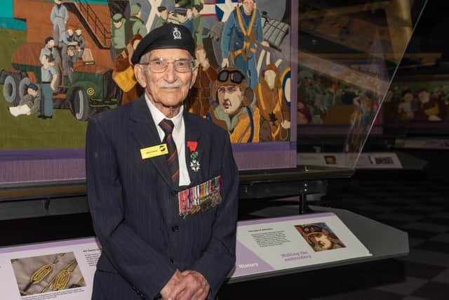 D-Day veteran John Jenkins at the D-Day Story in Clarence Esplanade, Southsea. Picture: Vernon Nash