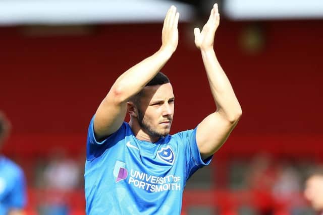 Pompey forward Conor Chaplin