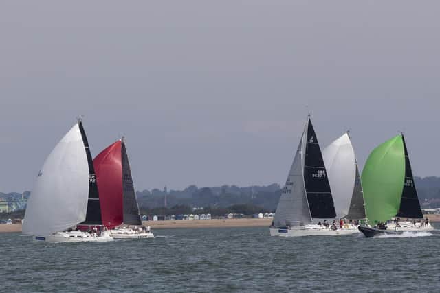 Action from the weekend racing at Lendy Cowes Week. Picture: Paul Smith